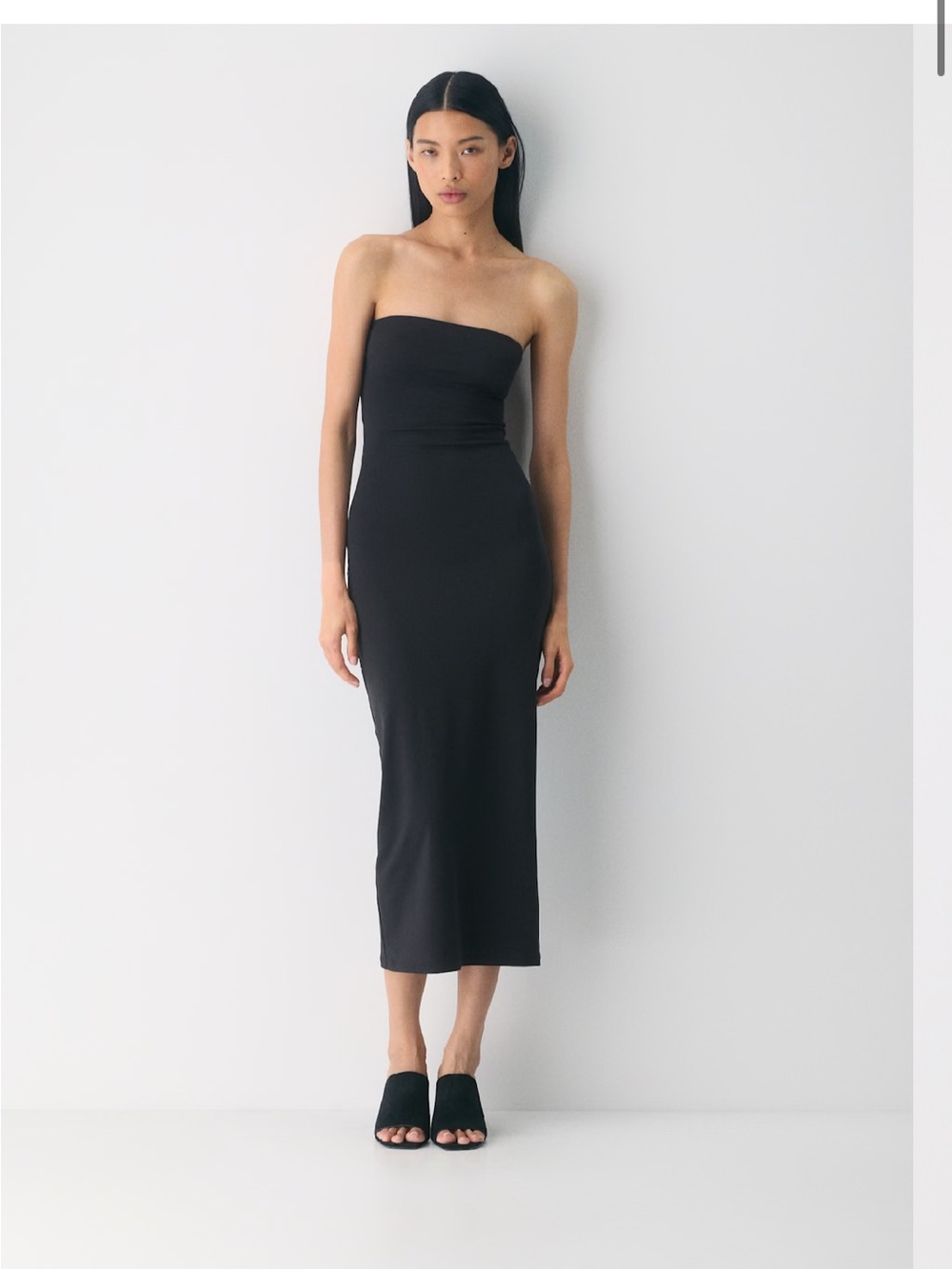 NWOT Aritzia Original Contour Enrapture Strapless Maxi Second Skin Tube Dress
